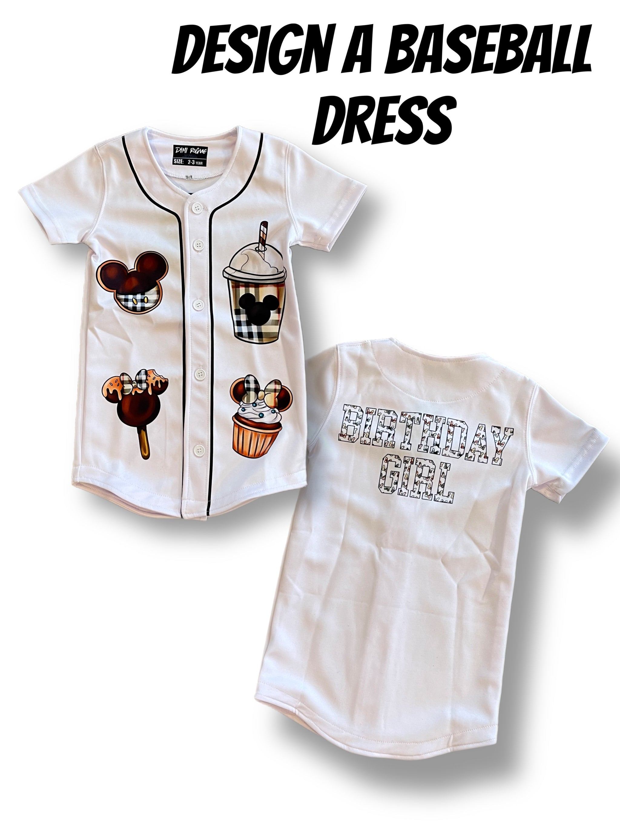 Design a Baseball Dress Jersey