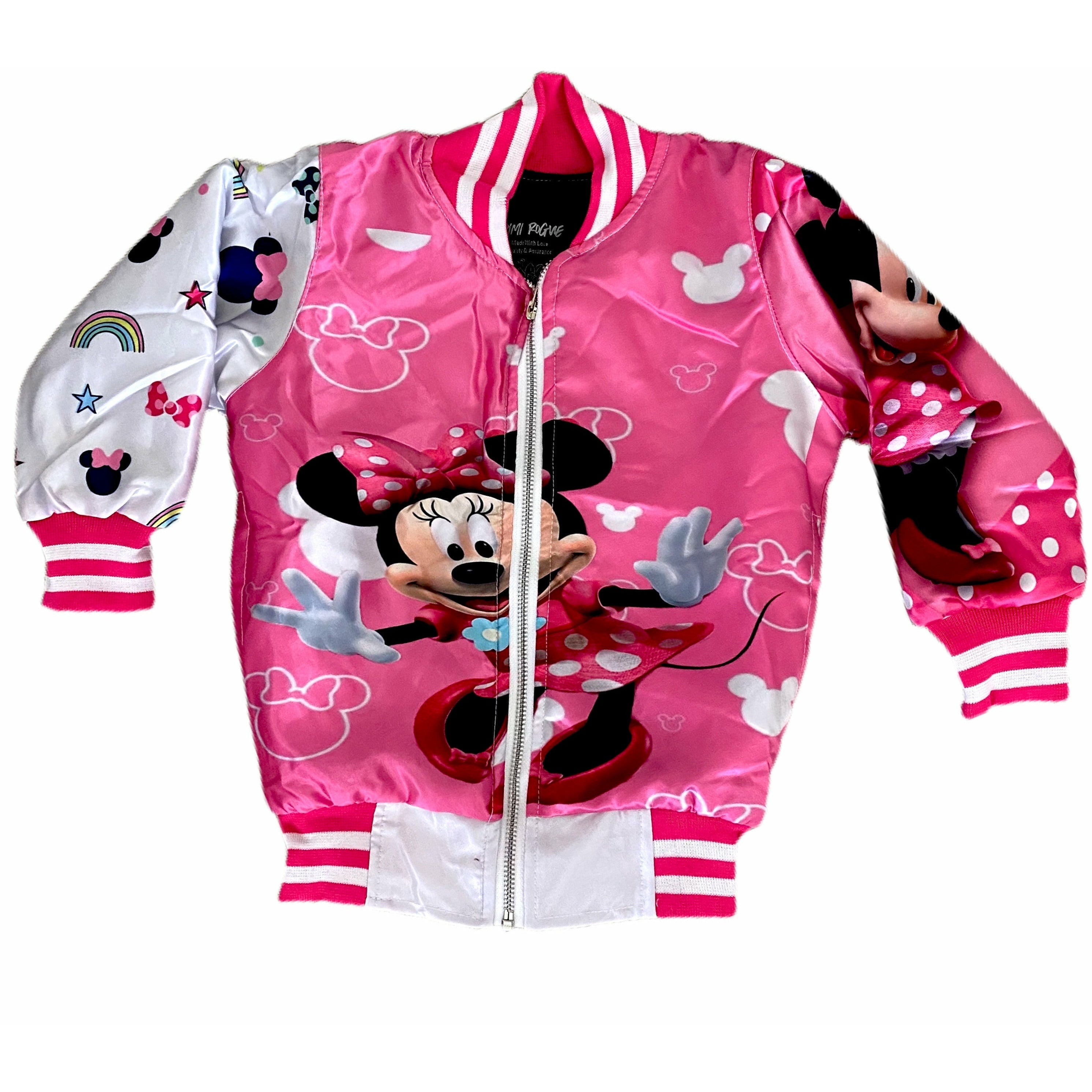 Girls Minnie Mouse Bomber
